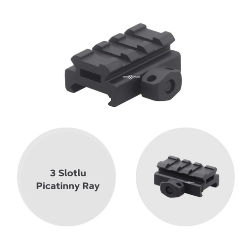 VECTOR PICATINNY RAY YÜKSELTİCİ MONTAJ HAMİLİ - ALÇAK
