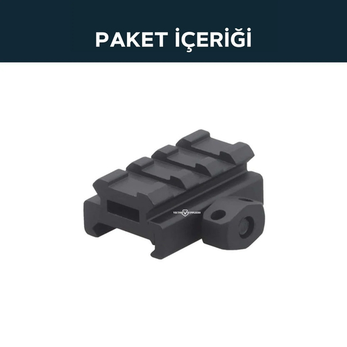 VECTOR PICATINNY RAY YÜKSELTİCİ MONTAJ HAMİLİ - ALÇAK