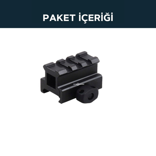 VECTOR PICATINNY RAY YÜKSELTİCİ MONTAJ HAMİLİ - ORTA