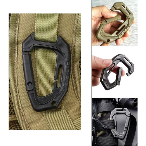 PLASTİK VEST KARABİNA YEŞİL