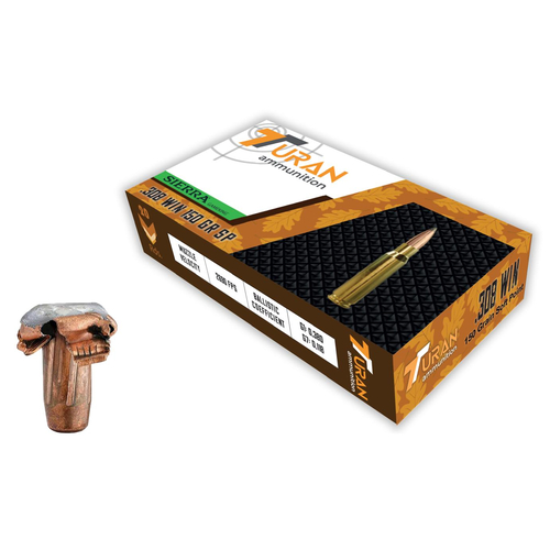TURAN 308Win. FMJ 150GR FİŞEK
