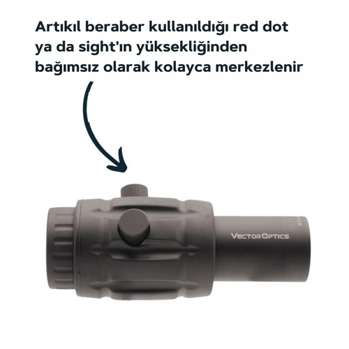 VECTOR OPTICS MAVERICK 4x26 MAGNIFIER YAKINLAŞTIRICI