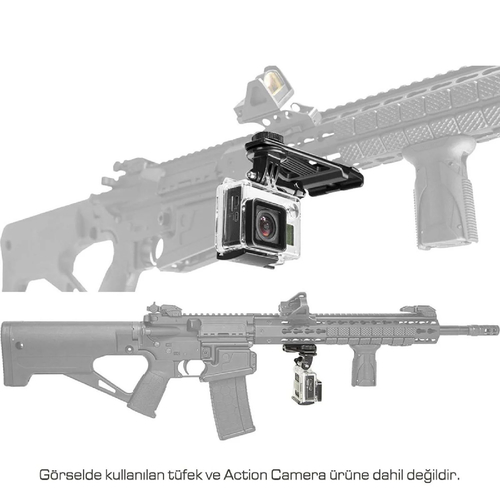 TÜFEK AKSİYON KAMERA AYAĞI KPM KEYMOD PICATINNY & M-LOK (ABD)