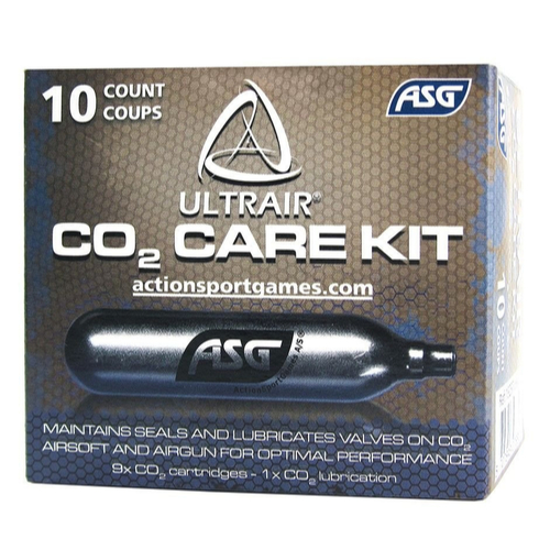 ASG 12Gr CO2 CARE KIT SET (9 NORMAL + 1 YAĞLAYICI)