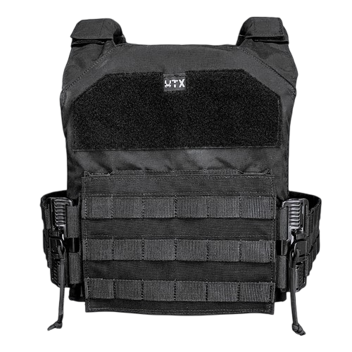 UTX ALPKUZAN DEFENCE SİYAH PLAKA TAŞIYICI YELEK
