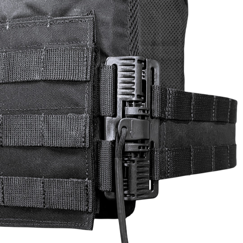 UTX ALPKUZAN DEFENCE SİYAH PLAKA TAŞIYICI YELEK