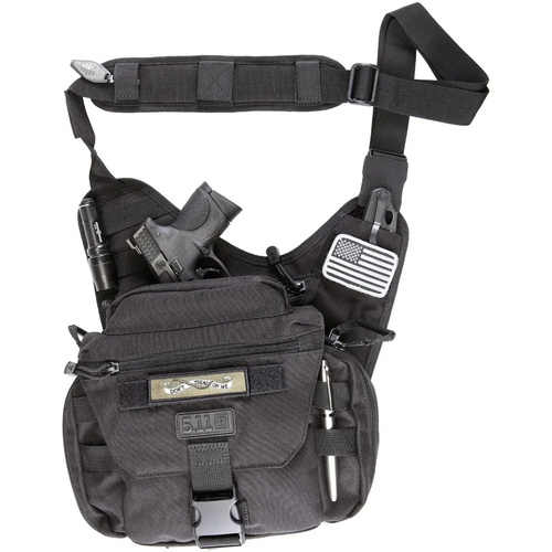 5.11 PUSH PACK SİYAH ÇANTA 6LT
