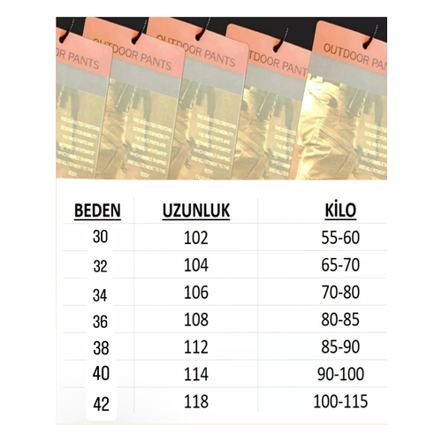 5.11 MODEL TAKTİK PANTOLON YEŞİL (Su Geçirmez)