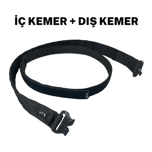 UTX TRABLONIX COBRA TACTICAL GÖREV KEMERİ SİYAH L-XL