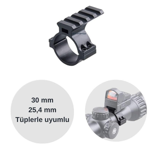 VECTOR OPTICS DÜRBÜN ÜZERİ RED DOT MONTAJ RAYI 30mm/25.4mm Tüp Uyumlu