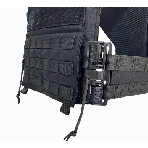 UTX ALPKUZAN COMBAT PLAKA TAŞIYICI YELEK SİYAH