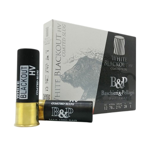 B&P WHITE BLACKOUT HV 12Cal. 28Gr TEK KURŞUN