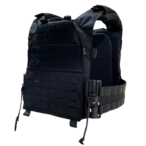 UTX ALPKUZAN COMBAT PLAKA TAŞIYICI YELEK SİYAH