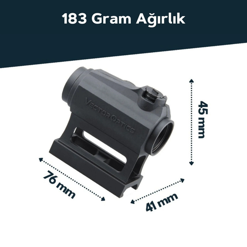 VECTOR OPTICS MAVERICK 1x22 RED DOT S-MIL