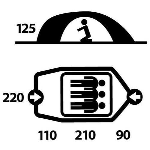 HUSKY BIZON 3 KİŞİLİK ÇADIR