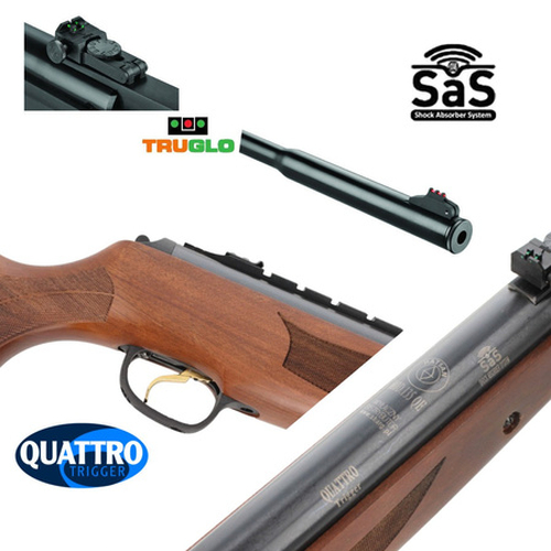 HATSAN Mod 135 VORTEX QE AĞAÇ HAVALI TÜFEK 5.5mm