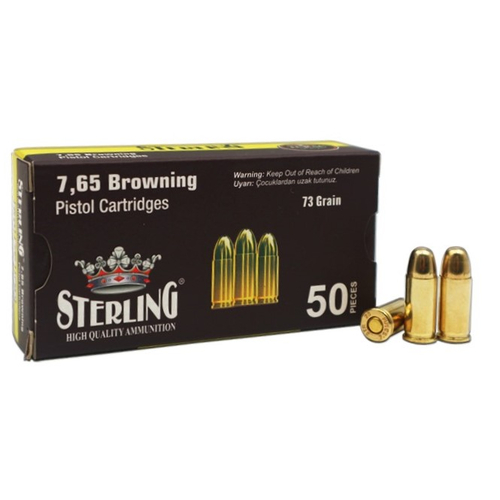 STERLING 7.65 FMJ TABANCA FİŞEĞİ