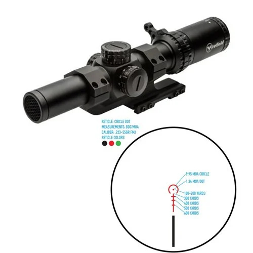FIREFIELD RAPID STRIKE 1-6x24 SFP TÜFEK DÜRBÜNÜ
