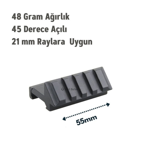 VECTOR 45° AÇILI MONTAJ AYAĞI