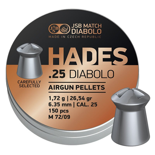 JSB DIABOLO HADES 6.35MM HAVALI SAÇMA (26,54)