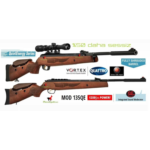 HATSAN Mod 135 VORTEX QE AĞAÇ HAVALI TÜFEK 5.5mm
