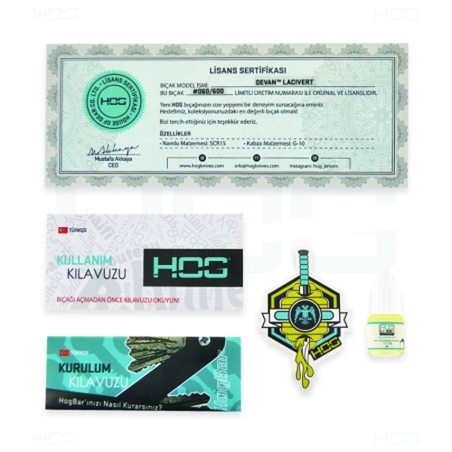 HOG DEVAN EDC LİSANSLI SET SİYAH