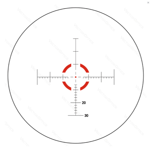 VECTOR OPTICS MUSTANG GENII 1-4X24 FFP TÜFEK DÜRBÜNÜ