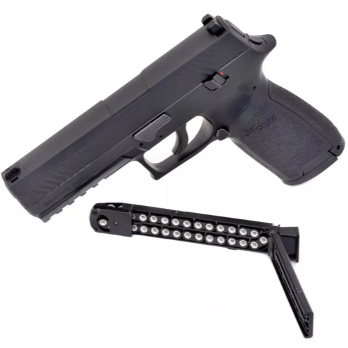 SIG SAUER P320 SİYAH BLOWBACK HAVALI TABANCA 4.5MM CO2