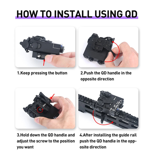 DBAL-A2 LED / IR-RED POINTER ÇÖL